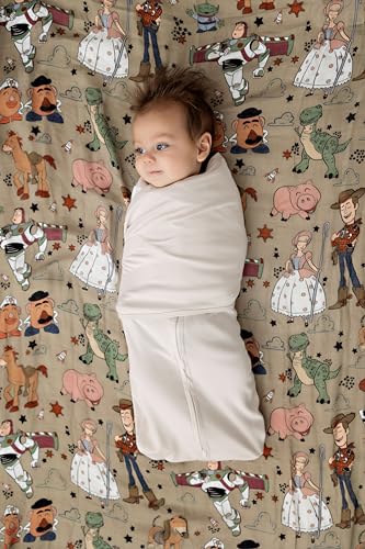 LullaBaby Double Dream Swaddle: Dual Wing Design, Ultra-Soft Cotton, 0-2 Months